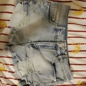 Indigo Rein Distressed Jean Shorts Size 9